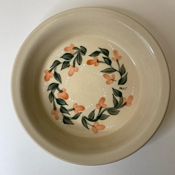 Kovack pottery bowl and trinket dish with lid Seagrove NC 3 piece signed - Picture 3 of 12